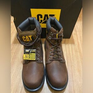 CAT Men Second Shift 6” Boot Brown, Size: 12 NWB